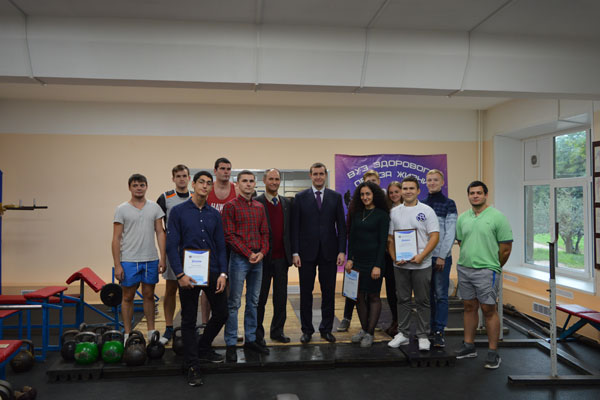 Состоялось награждение победителей спортивной эстафеты «Качалка РязГМУ»