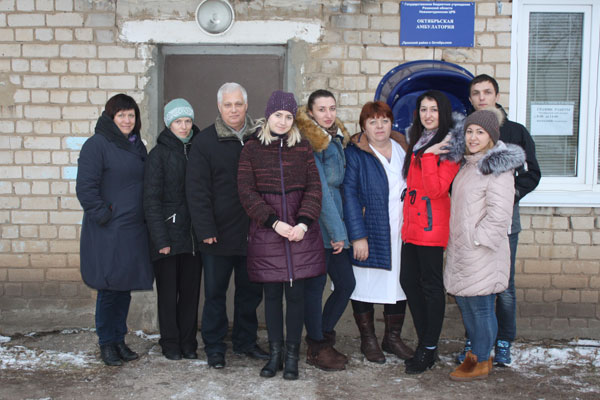 Хроники медицинских отрядов. Отчёт о выезде   В село Октябрьское Пронского района Рязанской области