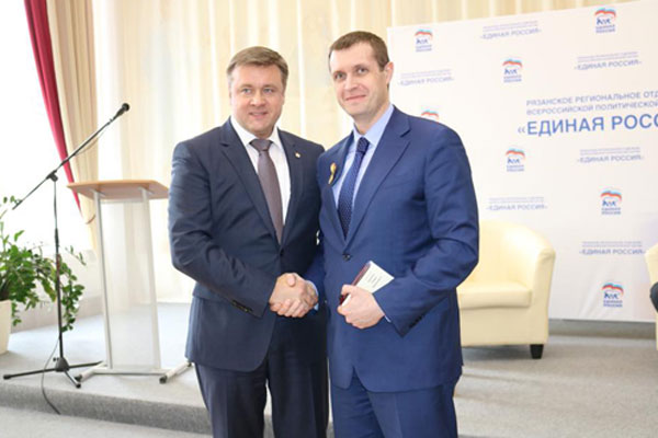 Ректор университета награждён Знаком Губернатора Рязанской области «240 лет Рязанской Губернии»