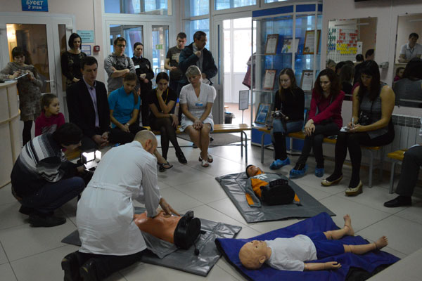 Школа первой помощи в «АКВАМЕДЕ»