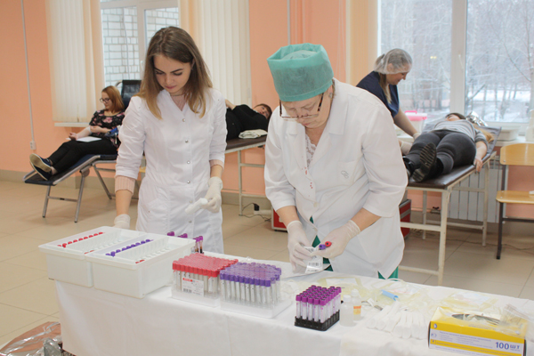 В РязГМУ прошла юбилейная 25 акция безвозмездной сдачи крови