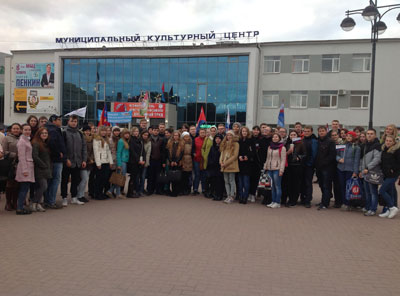 Новости профкома. Делегация РязГМУ выступила на митинге «За достойный труд».