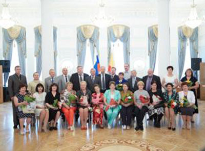 Поздравляем профессора РязГМУ с вручением  государственной награды  