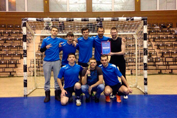 Команда «Выпускники РязГМУ» приняла участие в Чемпионате России по мини-футболу