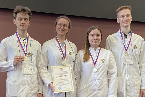 ПОБЕДА НА ВСЕРОССИЙСКОЙ С МЕЖДУНАРОДНЫМ УЧАСТИЕМ ОЛИМПИАДЕ ПО БИОХИМИИ