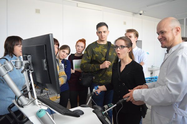 Профориентационная экскурсия для школьников 