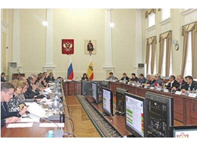 Ректор РязГМУ принял участие в заседании областной комиссии по вопросам высшего образования при Правительстве Рязанской области