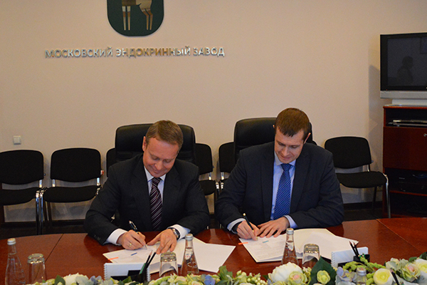 Договор о сотрудничестве заключили Рязанский государственный медицинский университет и Московский эндокринный завод