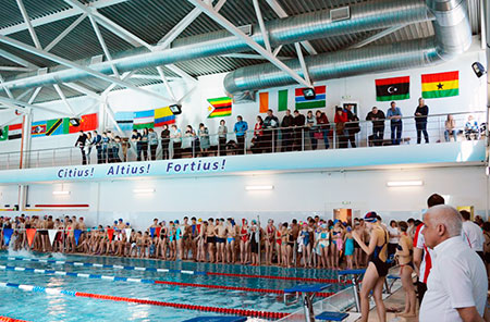 Спартакиада школьников в бассейне «Аквамед»