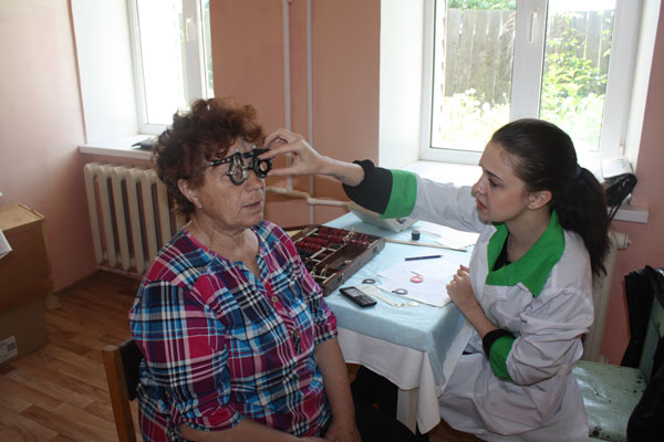 Хроники медицинских отрядов. Отчёт о выезде медицинской бригады в Борецкую врачебную амбулаторию Сараевского района  Рязанской области