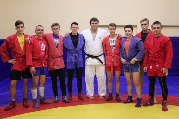 Андрей Волков провёл мастер-класс по дзюдо для спортсменов РязГМУ