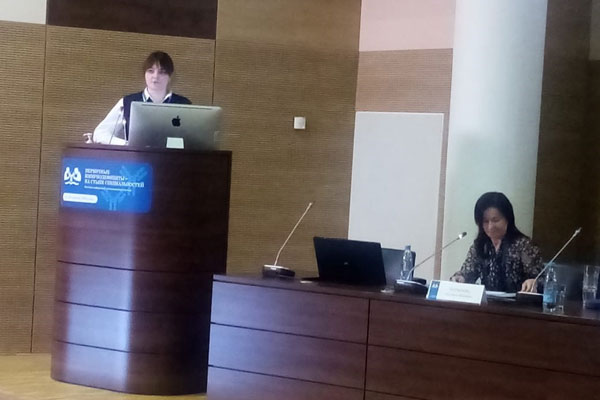 СТУДЕНТКА ПРЕДСТАВИЛА ДОКЛАД НА ВСЕРОССИЙСКОЙ КОНФЕРЕНЦИИ