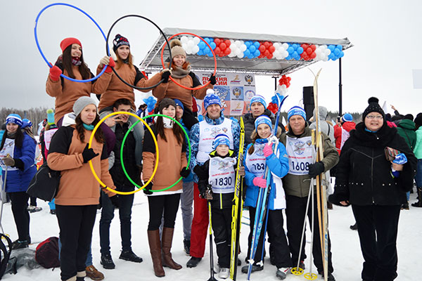 РязГМУ на «Лыжне России»
