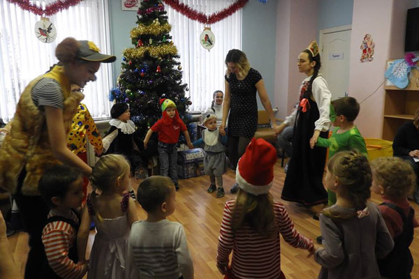 Новогодний утренник в Научно-клиническом центре гематологии, онкологии и иммунологии РязГМУ