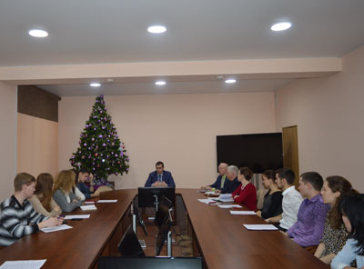 Встреча ректора университета со студентами