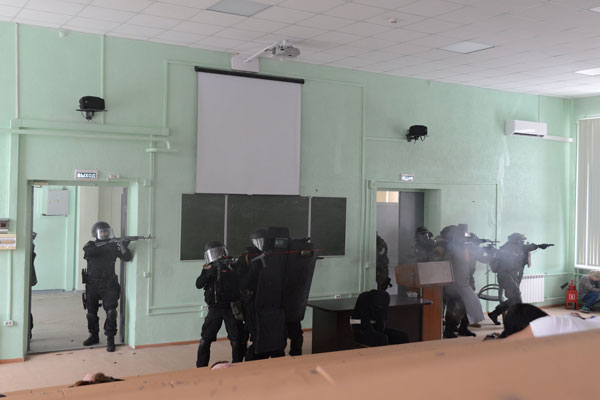 Учения в РязГМУ 