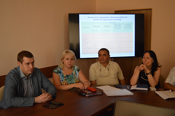 Встреча ректора со студентами 