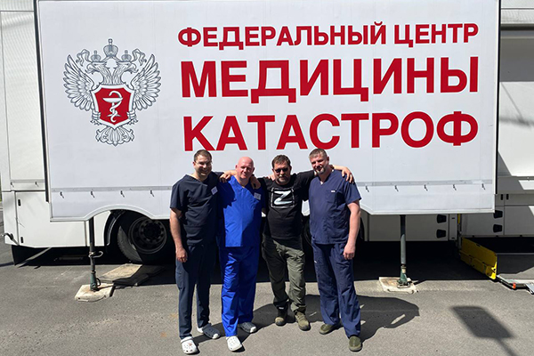 СОТРУДНИК РЯЗГМУ ОКАЗЫВАЛ ПОМОЩЬ ПОСТРАДАВШИМ В КУРСКОЙ ОБЛАСТИ