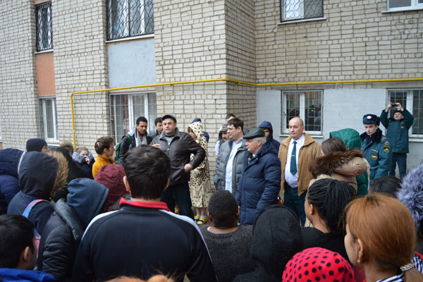 О проведении внеплановой эвакуации людей из общежитий