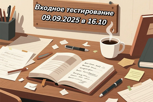 ВХОДНОЕ ТЕСТИРОВАНИЕ ПО АНГЛИЙСКОМУ ЯЗЫКУ