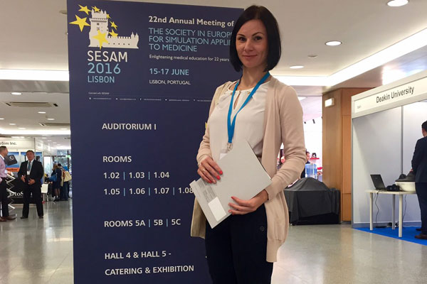 Сотрудники Центра симуляционного обучения представили университет на конференции в Португалии 