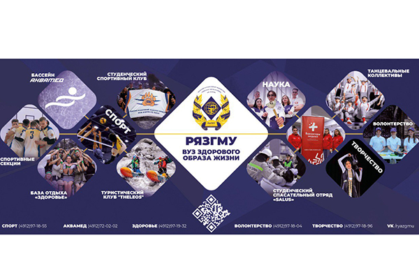 РЯЗГМУ - ВУЗ ЗДОРОВОГО ОБРАЗА ЖИЗНИ