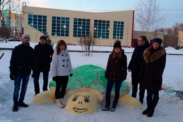 В РязГМУ подведены итоги конкурса снежных фигур «Зимняя сказка» 