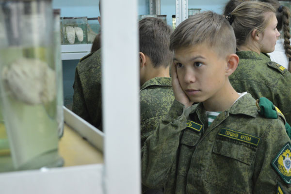 Рязанским школьникам показали Анатомический музей 