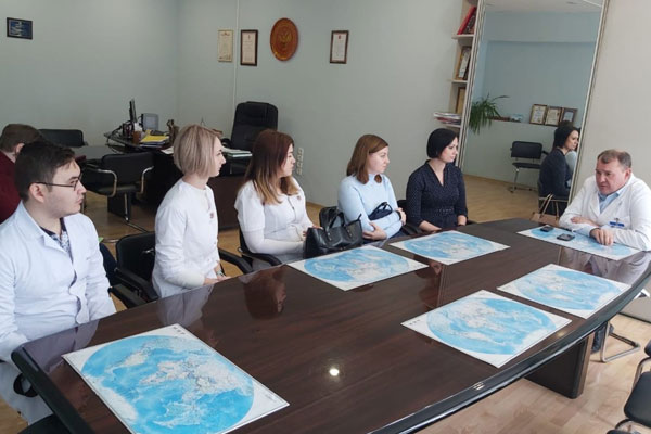 СТУДЕНТЫ И ОРДИНАТОРЫ УНИВЕРСИТЕТА ПОСЕТИЛИ НОВОМОСКОВСКУЮ ГОРОДСКУЮ КЛИНИЧЕСКУЮ БОЛЬНИЦУ 