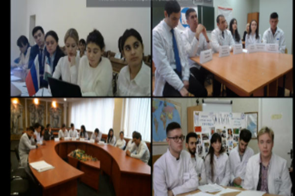 LES ETUDIANTS ETRANGERS ONT PARTICIPE AU CONCOURS DE LA LANGUE RUSSE