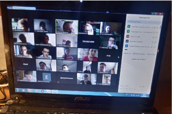 СТУДЕНТЫ РЯЗГМУ ПРИНЯЛИ УЧАСТИЕ В МЕЖВУЗОВСКОМ ОНЛАЙН-ЗАСЕДАНИИ СТУДЕНЧЕСКОГО НАУЧНОГО КРУЖКА