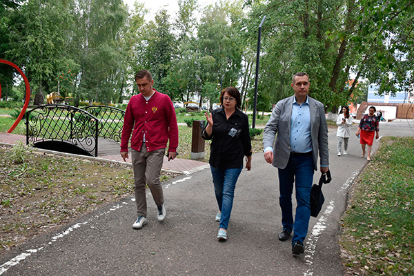 ВИЗИТ В САСОВСКИЙ РАЙОН