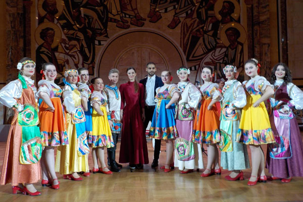 RSMU STUDENTS MEET PATRIARCH