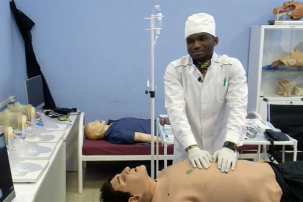 RSMU STUDENT ON RUSSIAN FEDERAL TV