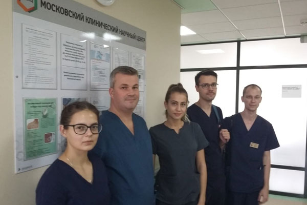 ОРДИНАТОРЫ КАФЕДРЫ ГОСПИТАЛЬНОЙ ХИРУРГИИ РЯЗГМУ ПОСЕТИЛИ МОСКОВСКИЙ КЛИНИЧЕСКИЙ НАУЧНЫЙ ЦЕНТР