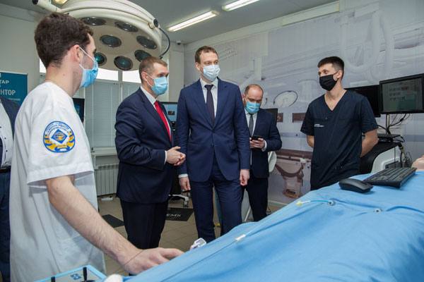 РЯЗГМУ ПОСЕТИЛ ВРИО ГУБЕРНАТОРА РЯЗАНСКОЙ ОБЛАСТИ ПАВЕЛ МАЛКОВ