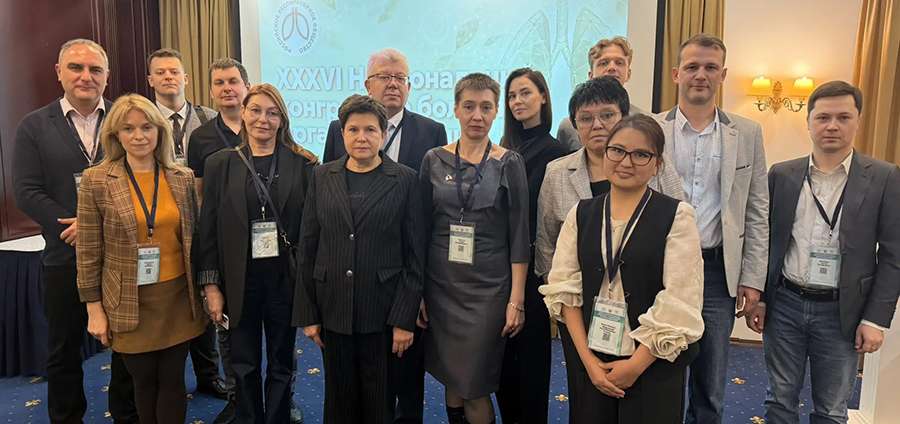 ПРЕПОДАВАТЕЛИ РЯЗГМУ ПРЕДСТАВИЛИ РАЗРАБОТКИ И ПОДЕЛИЛИСЬ ОПЫТОМ НА XXXVI НАЦИОНАЛЬНОМ КОНГРЕССЕ ПО БОЛЕЗНЯМ ОРГАНОВ ДЫХАНИЯ