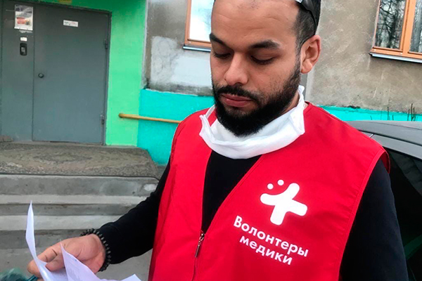 RSMU VOLUNTEERS FIGHT INFECTION SPREAD