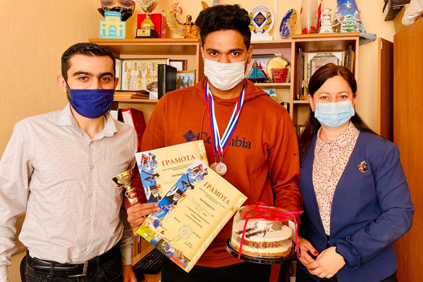 RSMU FOIS STUDENT WINS RYAZAN REGION BADMINTON TOURNAMENT