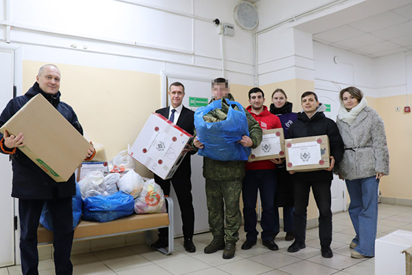 РЯЗГМУ ПОМОГАЕТ УЧАСТНИКАМ СВО