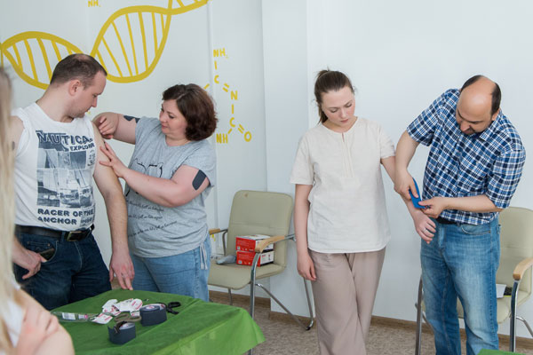 В июне стартует второй цикл обучения «Основы кинезиотейпирования»