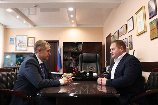 РЕКТОР РЯЗГМУ ПРОВЕЛ РАБОЧУЮ ВСТРЕЧУ С ГЛАВНЫМ ВРАЧОМ КОЛОМЕНСКОЙ БОЛЬНИЦЫ