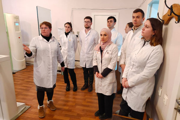 ПОЕЗДКА БУДУЩИХ МЕДИКОВ В САРАЕВСКИЙ РАЙОН