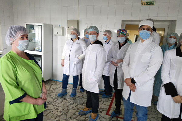 СТУДЕНТЫ РЯЗГМУ ПОСЕТИЛИ БОЛЬНИЦУ В САСОВО